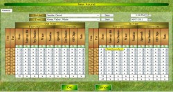 New Golf Round Screen of Chart My Golf